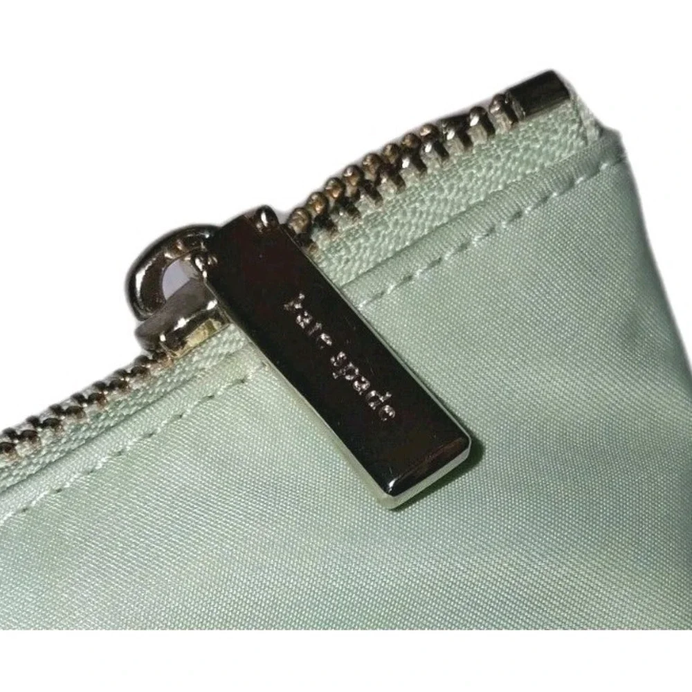 Kate Spade New York Mint‎ Green Nylon Tote with Dual Straps. 14×11×6.